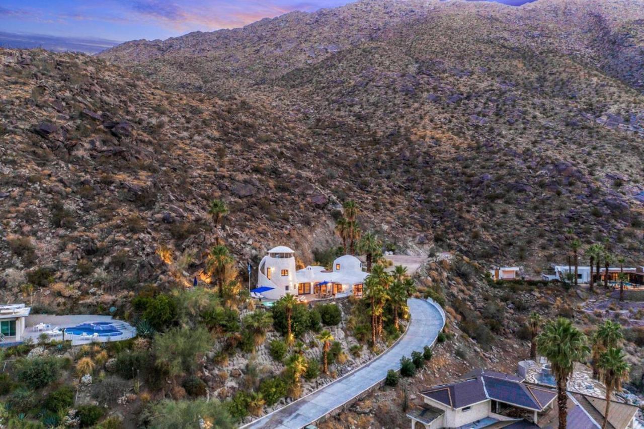 Santorini House Panoramic Palm Springs Views Vila Exterior foto