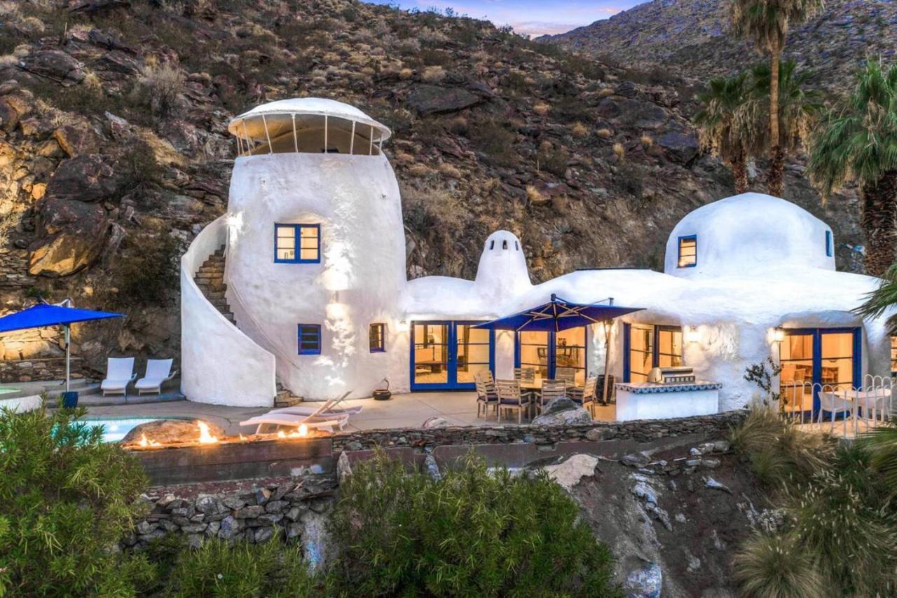 Santorini House Panoramic Palm Springs Views Vila Exterior foto